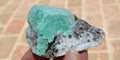 Amazonite specimen with muscovite and biotite mica from Pakistan