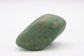 Amazonite stone isolated on white background Royalty Free Stock Photo