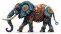 Amazons Harmony: Majestic Elephant in the Wild AI Generated