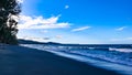 Amban Beach in Manokwari has a long coastline Royalty Free Stock Photo
