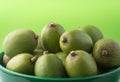 Ambarella or june plum, edible fruit in a bowl