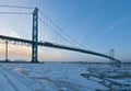 Ambassador Bridge, windsor ontario Canada