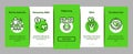 Ambassador Onboarding Elements Icons Set Vector