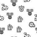 Ambassador Creative Seamless Pattern Vector