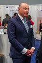 Ambassador of Romania to the USA Andrei Muraru attends Romanian Wine Industry Pavilion during the Vinexpo America & Drinks America