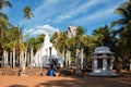 Ambasthale Dagoba in Sri Lanka, Meditation Rock, Mihintale, Sri Lanka,