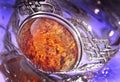 Amber bracelet Royalty Free Stock Photo