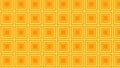 Amber Color Seamless Concentric Squares Background Pattern