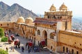 Amber Fort or Amer Palace, Amer, nr Jaipur, Rajasthan, India Royalty Free Stock Photo