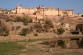 Amber Fort Jaipur India Water Reflection Royalty Free Stock Photo