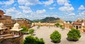 Amber Fort in Jaipur, Rajasthan, India. Royalty Free Stock Photo