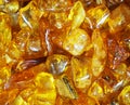 amber mineral texture Royalty Free Stock Photo