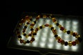 Amber necklace, Baltic amber necklace, Amber jewelry, honey amber