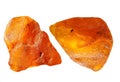 Amber pieces Royalty Free Stock Photo