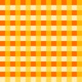 Amber tablecloth Vector. Traditional tablecloth pattern Vector. Amber color square pattern Royalty Free Stock Photo