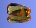 Amber yellow translucent