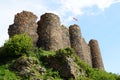 The Amberd fortress ruins in Armenia
