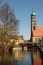 Amberg, Martinskirche (Martins church) Royalty Free Stock Photo