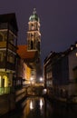 Amberg at night Royalty Free Stock Photo