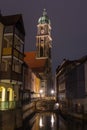 Amberg at night Royalty Free Stock Photo