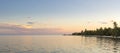 Ambergris Caye Belize Panorama Royalty Free Stock Photo