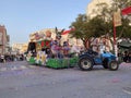 Carnaval parade in Loule, Algarve, Portugal in February 2023