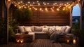 ambiance twinkle light Royalty Free Stock Photo