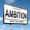 Ambition concept. Royalty Free Stock Photo
