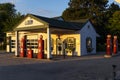 The Ambler-Becker Texaco Station, an old Service Station along the historic route 66 in the city of Dwight, in the State of Illino