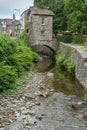 Ambleside Bridge House over River Stock Beck, Lake District, England Royalty Free Stock Photo