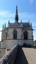 The Amboise chapel. Loire valley, France Royalty Free Stock Photo