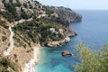 Ambolo beach Javea Spain Royalty Free Stock Photo