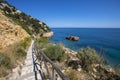 Ambolo Beach in Javea Royalty Free Stock Photo