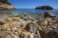 Ambolo Beach in Javea Royalty Free Stock Photo