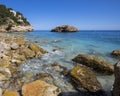 Ambolo Beach in Javea Royalty Free Stock Photo