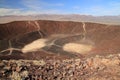 Amboy Crater Hiking Royalty Free Stock Photo