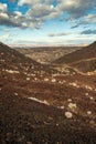 Amboy Crater in South Eastern California