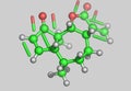 Ambrosia molecular model