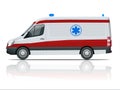 Ambulance Car. An emergency medical service, administering emergency care to those with acute medical problems.