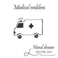 Ambulance car icon