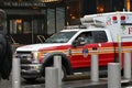 Ambulance car in Manhattan Royalty Free Stock Photo