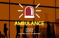 Ambulance Hospital Health Alertness Concept Royalty Free Stock Photo