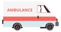 Ambulance icon. First aid car. Medical emergency transport