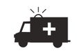 Ambulance icon vector illustration