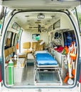 Ambulance inside