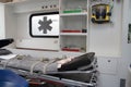 Ambulance interior