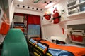 Ambulance interior details Royalty Free Stock Photo