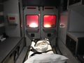 Ambulance interior