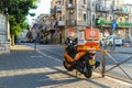 Ambulance scooter in Jerusalem