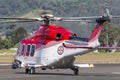 Ambulance Service of New South Wales AgustaWestland AW-139 VH-SYJ Air Ambulance Helicopter Royalty Free Stock Photo